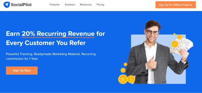 Affiliate marketing and social media